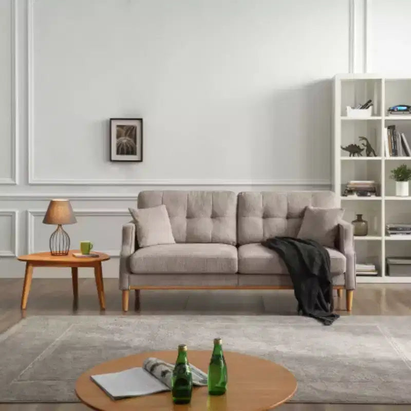 Waterproof Fabric 3-Seater Sofa Equipped with USB Charging Port