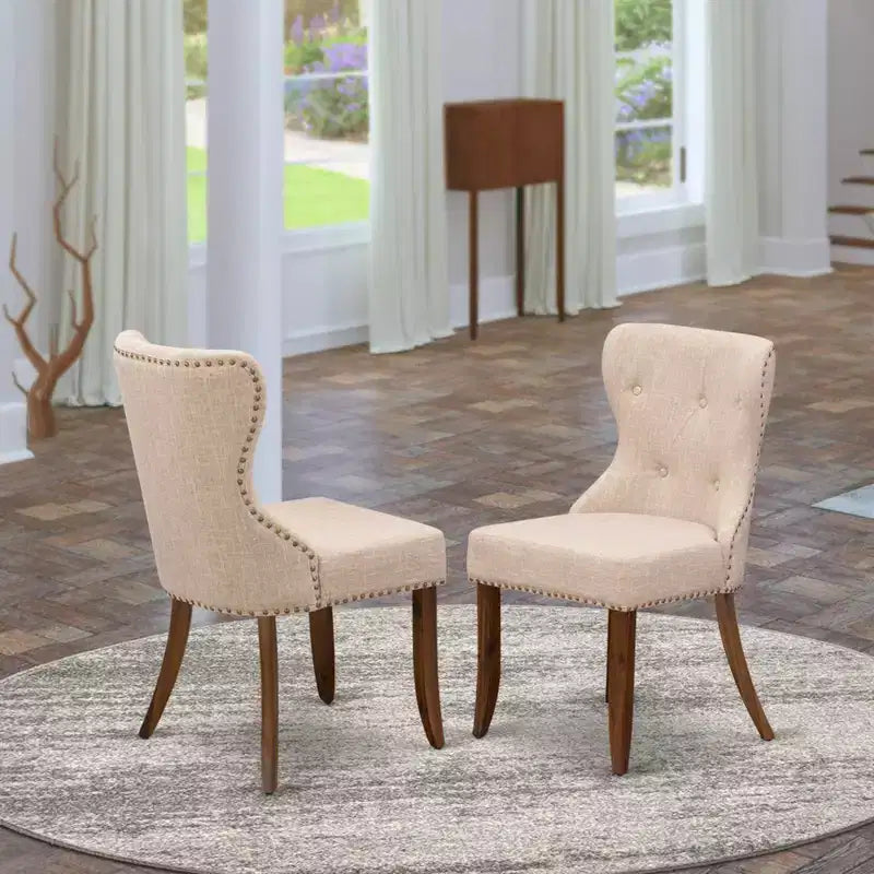 2 chaises Parson - Chaise de salle à manger