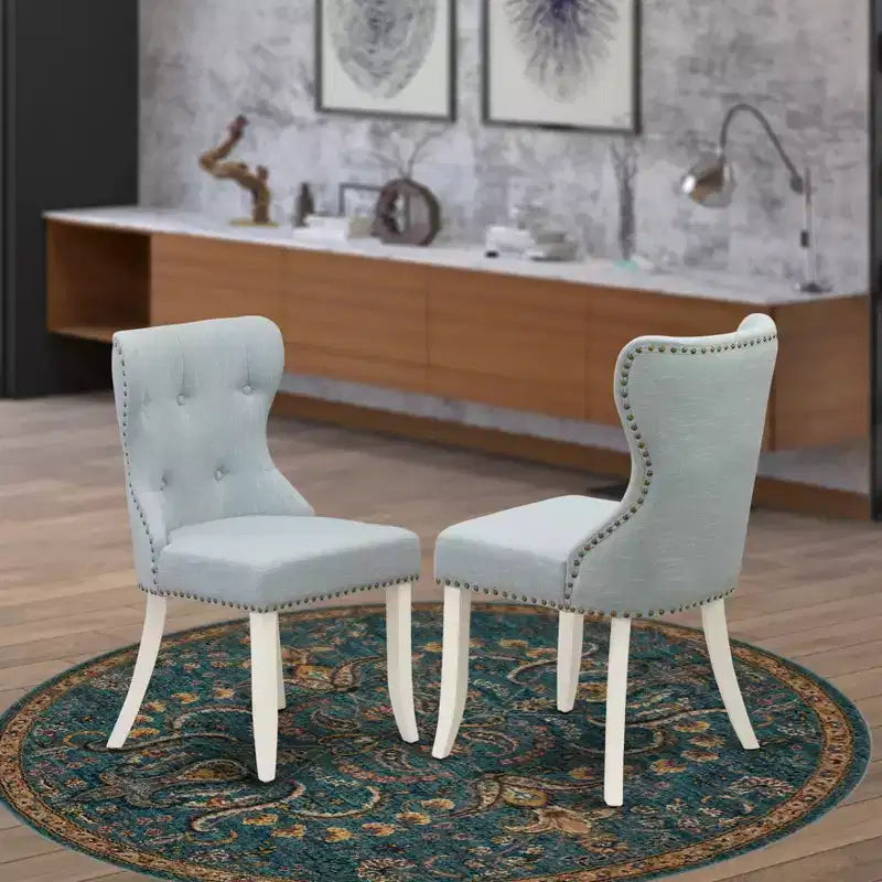 2 chaises Parson - Chaise de salle à manger
