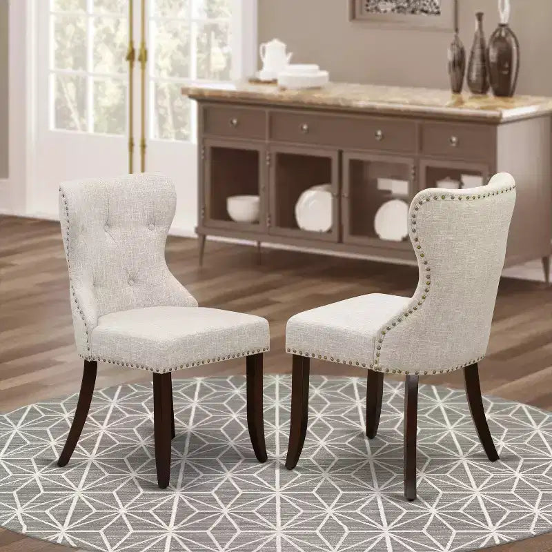 2 chaises Parson - Chaise de salle à manger