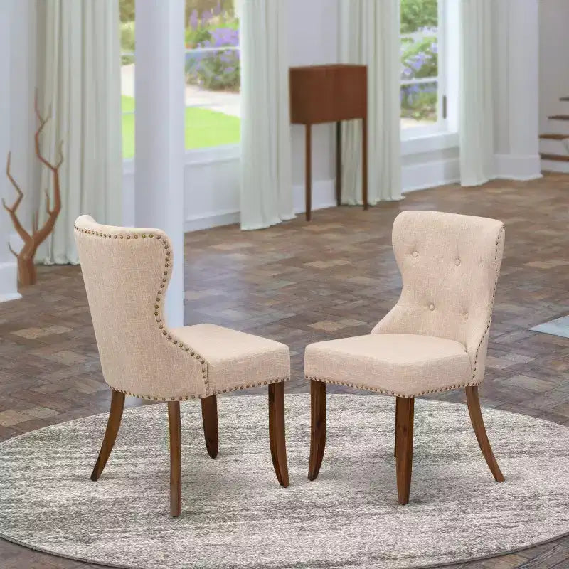 2 chaises Parson - Chaise de salle à manger