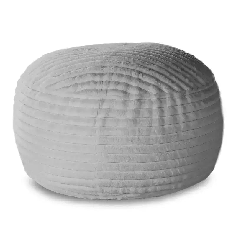 Pouf de 5 pieds pour adultes - Fausse fourrure de luxe