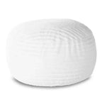 Pouf de 5 pieds pour adultes - Fausse fourrure de luxe