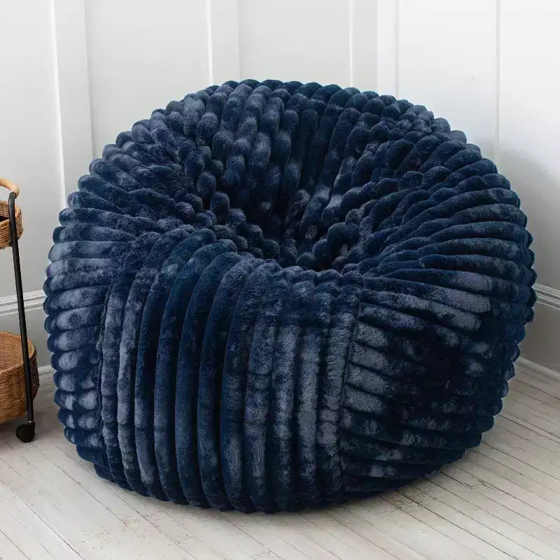 Pouf de 5 pieds pour adultes - Fausse fourrure de luxe