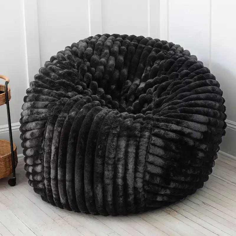 Pouf de 5 pieds pour adultes - Fausse fourrure de luxe