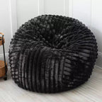 Pouf de 5 pieds pour adultes - Fausse fourrure de luxe