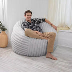Pouf de 5 pieds pour adultes - Fausse fourrure de luxe