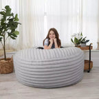 Pouf de 5 pieds pour adultes - Fausse fourrure de luxe