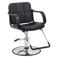BestMassage Barber Chair Professional Salon Chair Heavy-Duty Hydraulic Pump with Swivel Base