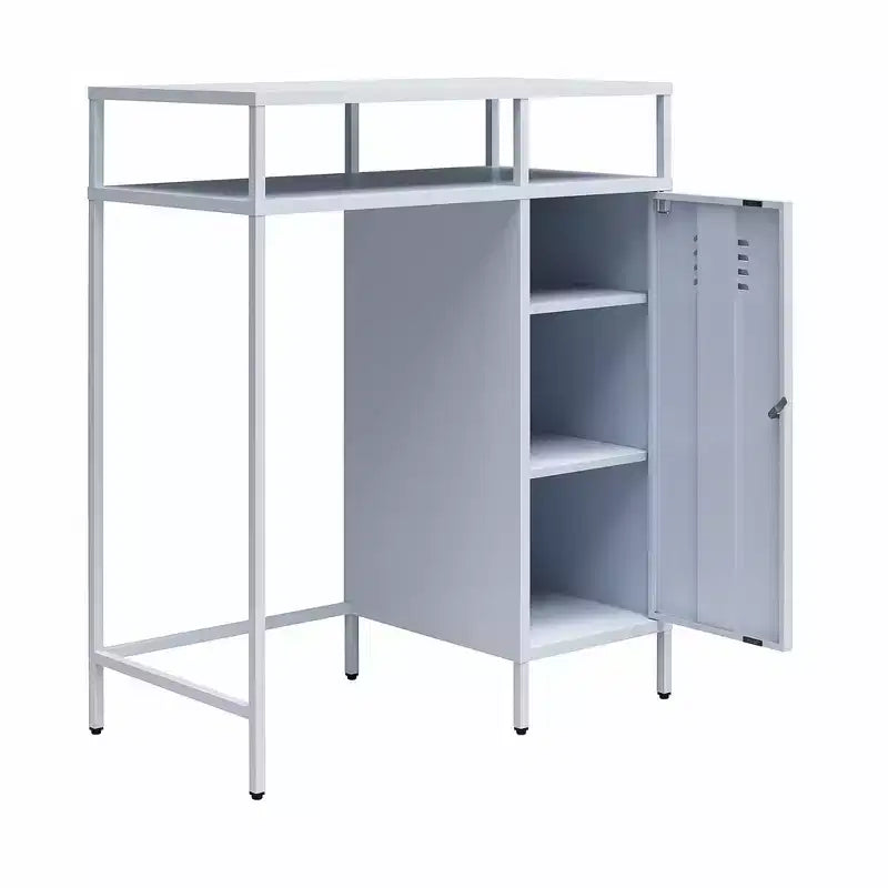 Organisateur de mini-réfrigérateur en métal style casier