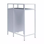 Organisateur de mini-réfrigérateur en métal style casier