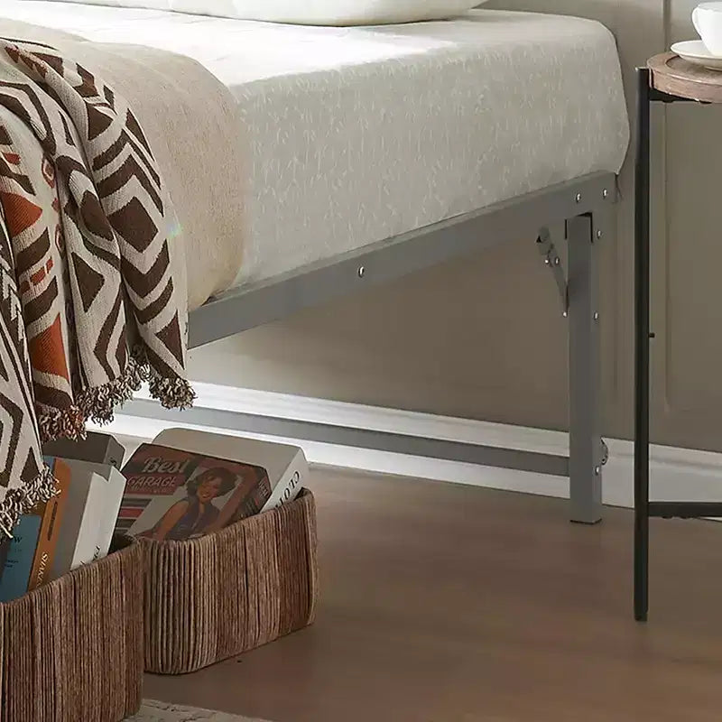 Cadre de lit de repos gigogne en métal double avec roulettes – Solution robuste, élégante et peu encombrante