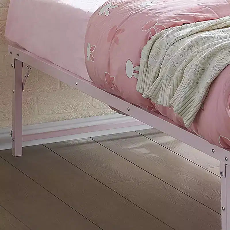 Cadre de lit de repos gigogne en métal double avec roulettes – Solution robuste, élégante et peu encombrante