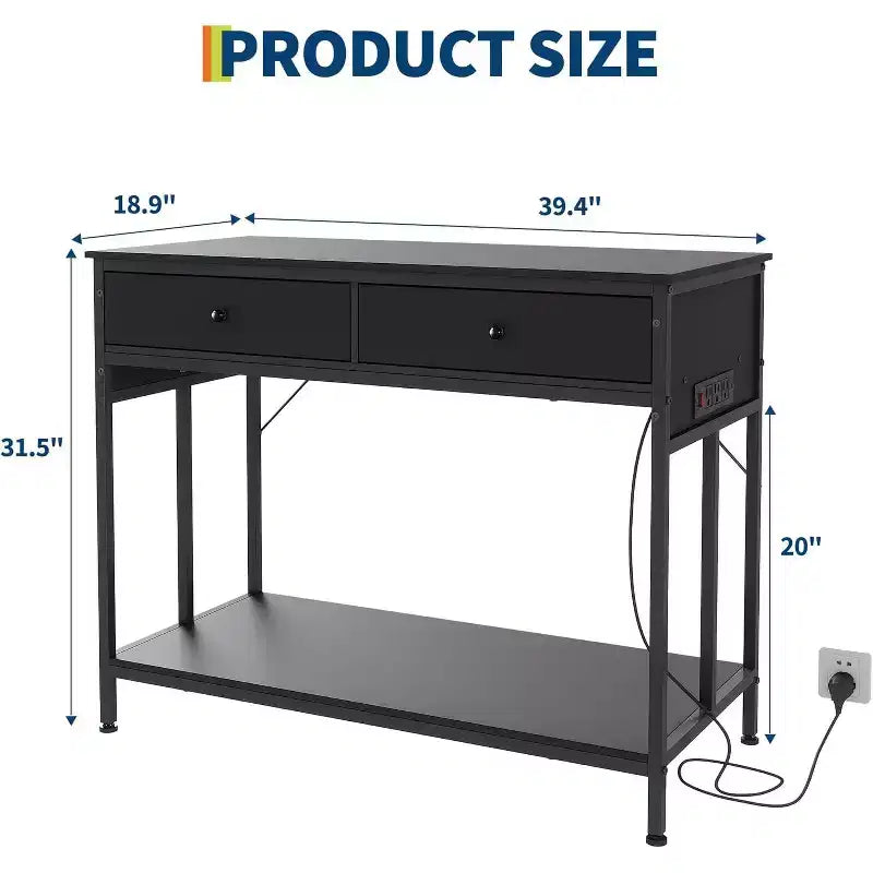 Meuble pour aquarium de 40 à 50 gallons, support pour 2 aquariums ou terrariums avec tiroirs de rangement, pieds réglables en hauteur, capacité de 300 kg