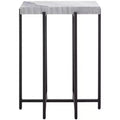 Aloha Marble Side Table - ACC3748 - Grey/Black - Safavieh
