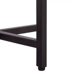 Table d'appoint en marbre gris et noir – Table d'appoint de luxe moderne pour le salon et la chambre à coucher
