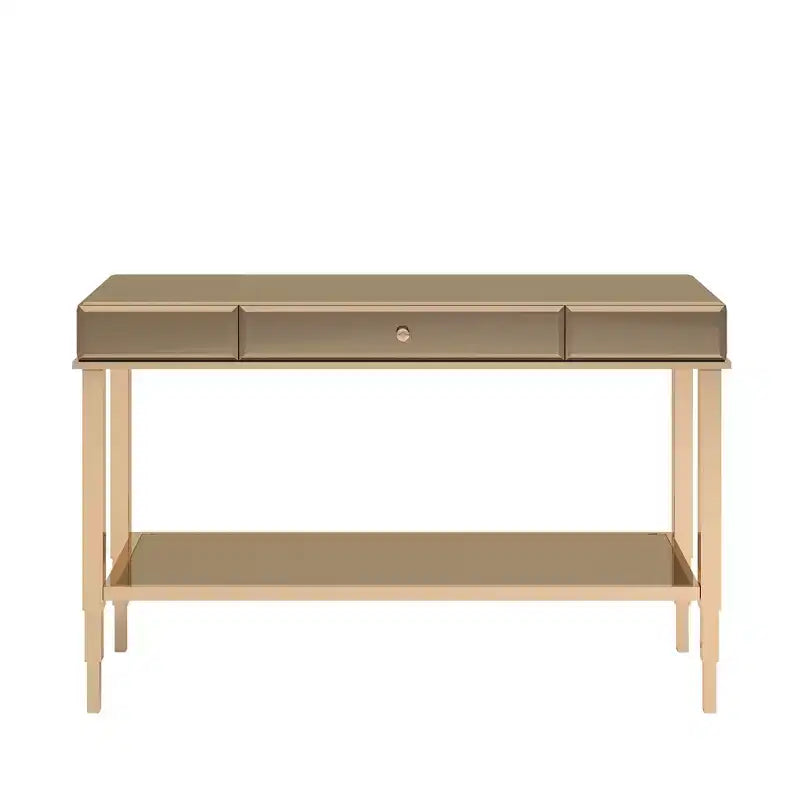 Meuble TV 1 tiroir avec miroirs