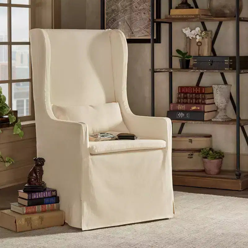 Chaise Parson déhoussable à oreilles