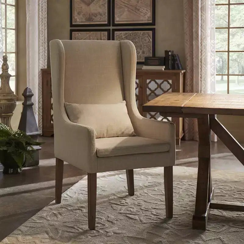 Chaise Parson déhoussable à oreilles