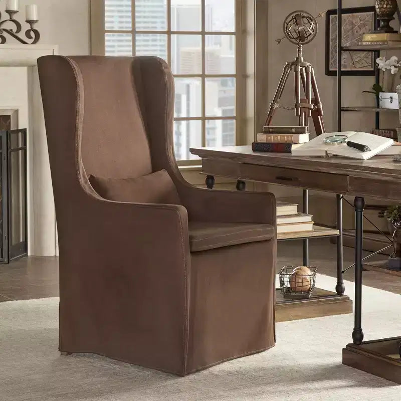 Chaise Parson déhoussable à oreilles