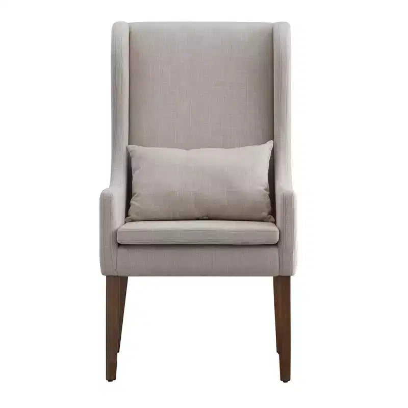 Walton Park Slipcovered Wingback Parson Chair - iNSPIREQ