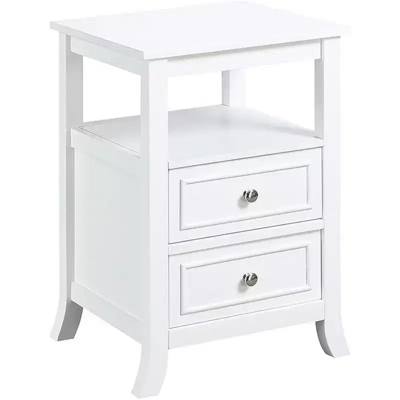 Table d'appoint rectangulaire en bois (1 pièce)
