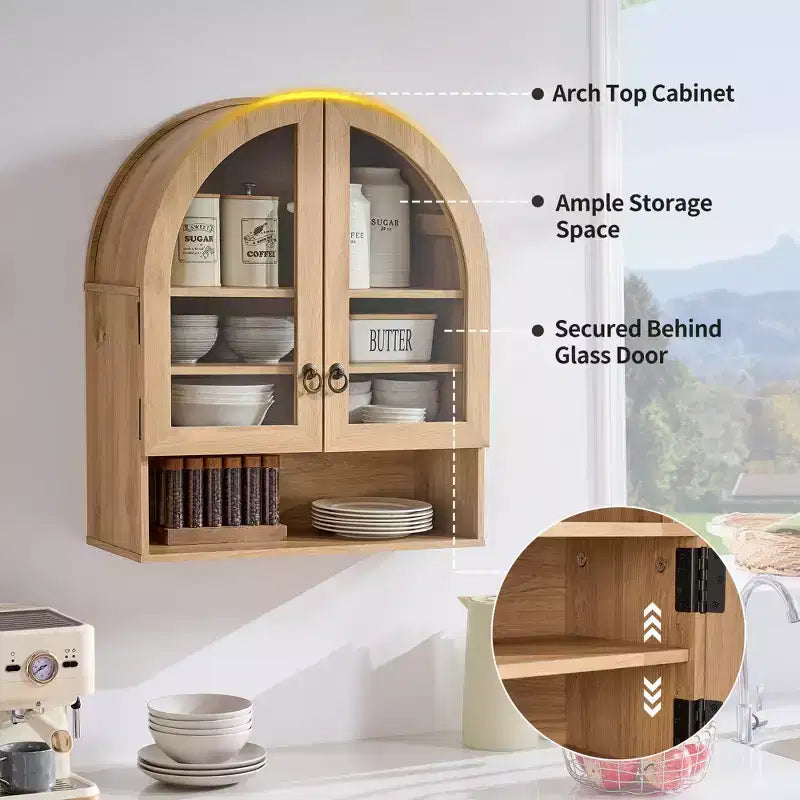 Armoire de salle de bain murale cintrée avec tiroir, 28 pouces, armoire à pharmacie moderne avec étagères réglables, rangement au-dessus des toilettes