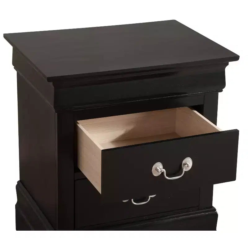 Table de Chevet Rectangulaire en Bois pour Salon et Chambre à Coucher