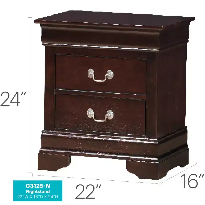 Table de Chevet Rectangulaire en Bois pour Salon et Chambre à Coucher