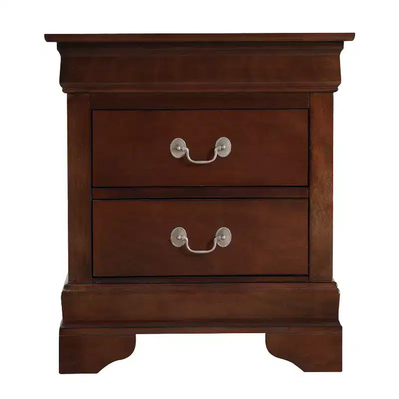 Table de Chevet Rectangulaire en Bois pour Salon et Chambre à Coucher