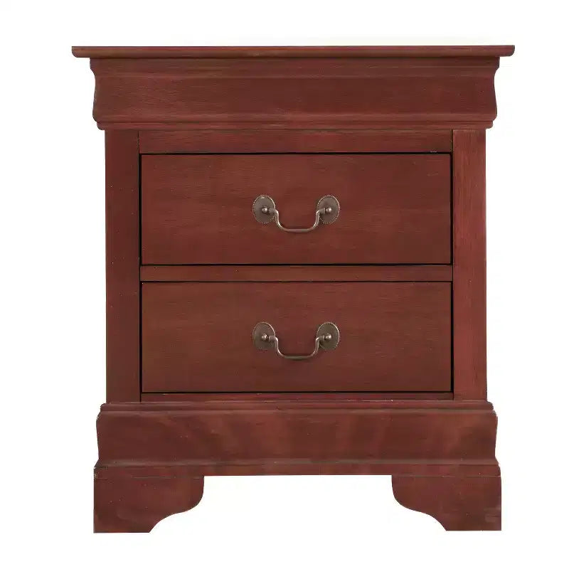 Table de Chevet Rectangulaire en Bois pour Salon et Chambre à Coucher