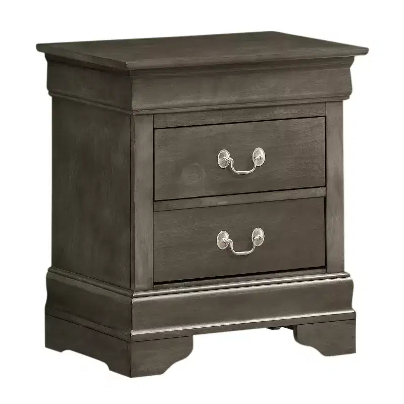 Table de Chevet Rectangulaire en Bois pour Salon et Chambre à Coucher
