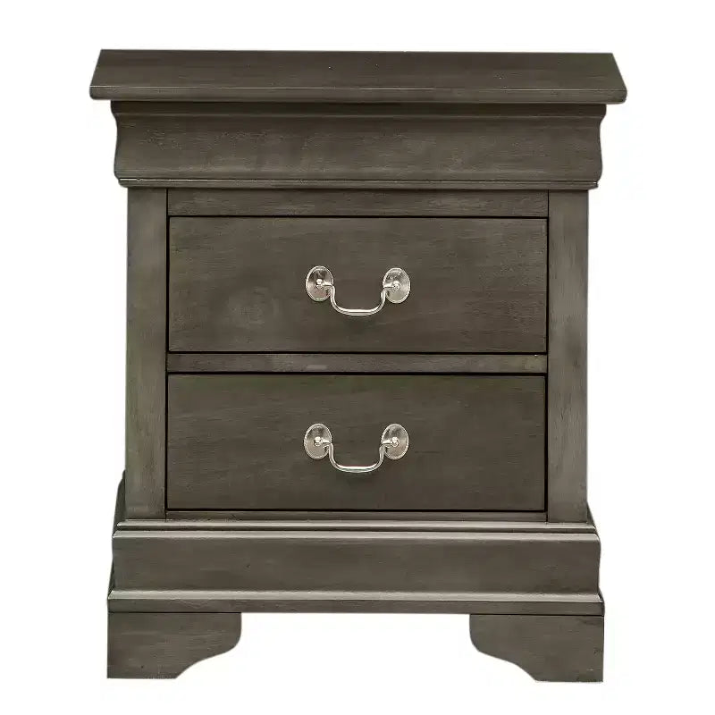Table de Chevet Rectangulaire en Bois pour Salon et Chambre à Coucher
