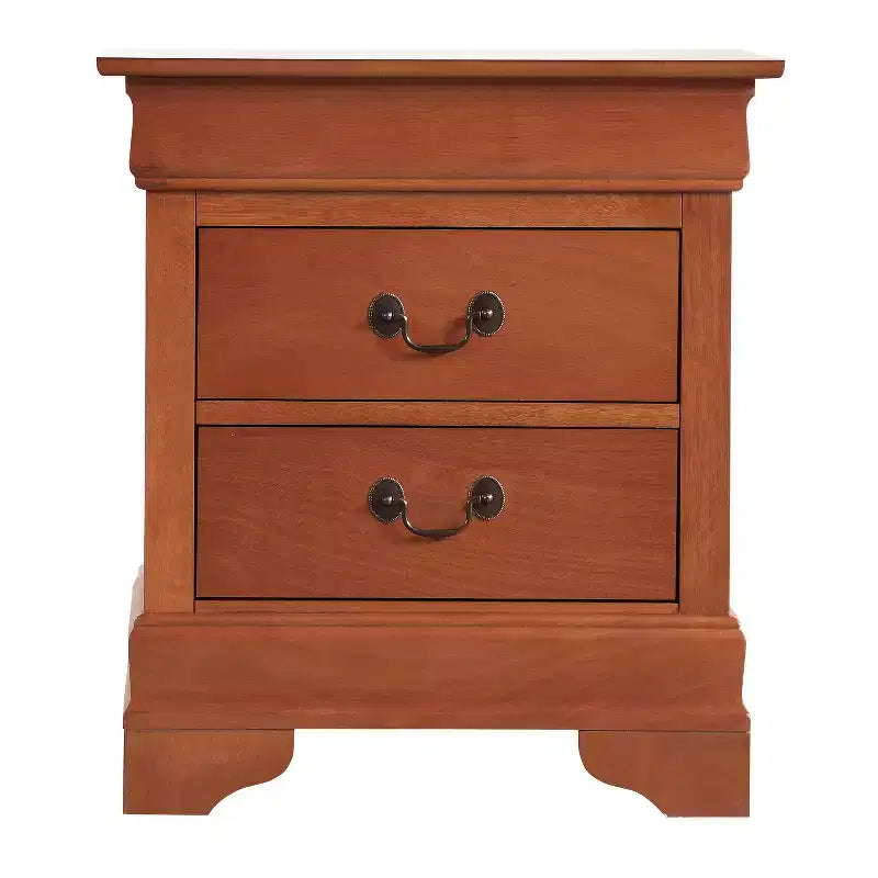Table de Chevet Rectangulaire en Bois pour Salon et Chambre à Coucher
