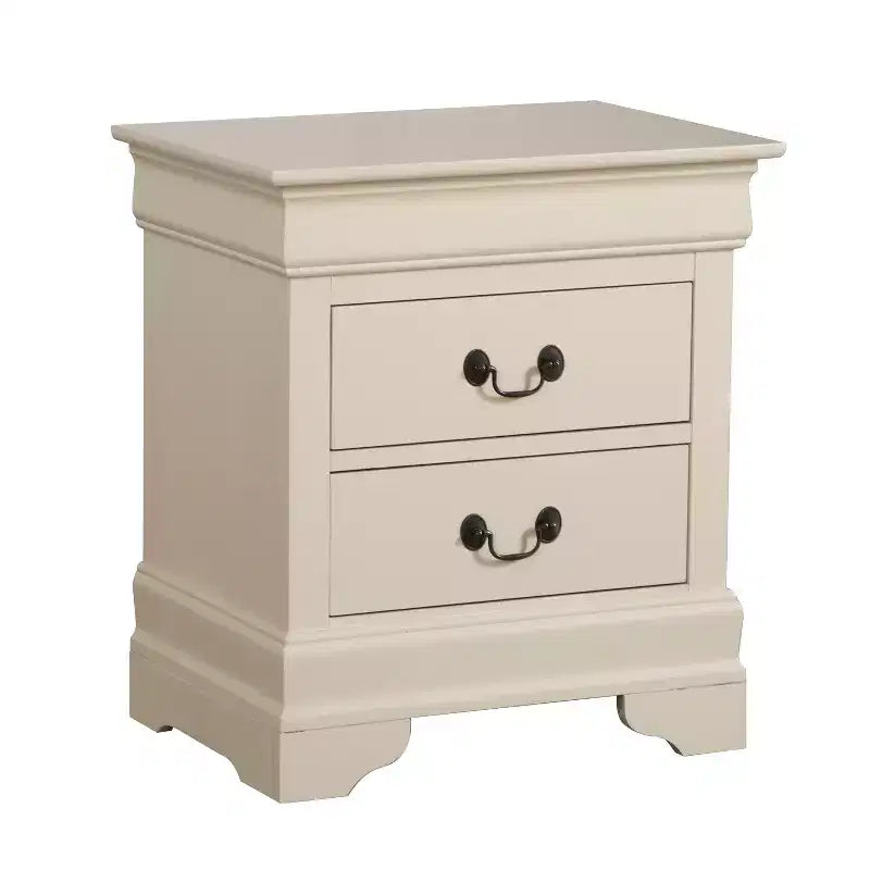 Table de Chevet Rectangulaire en Bois pour Salon et Chambre à Coucher