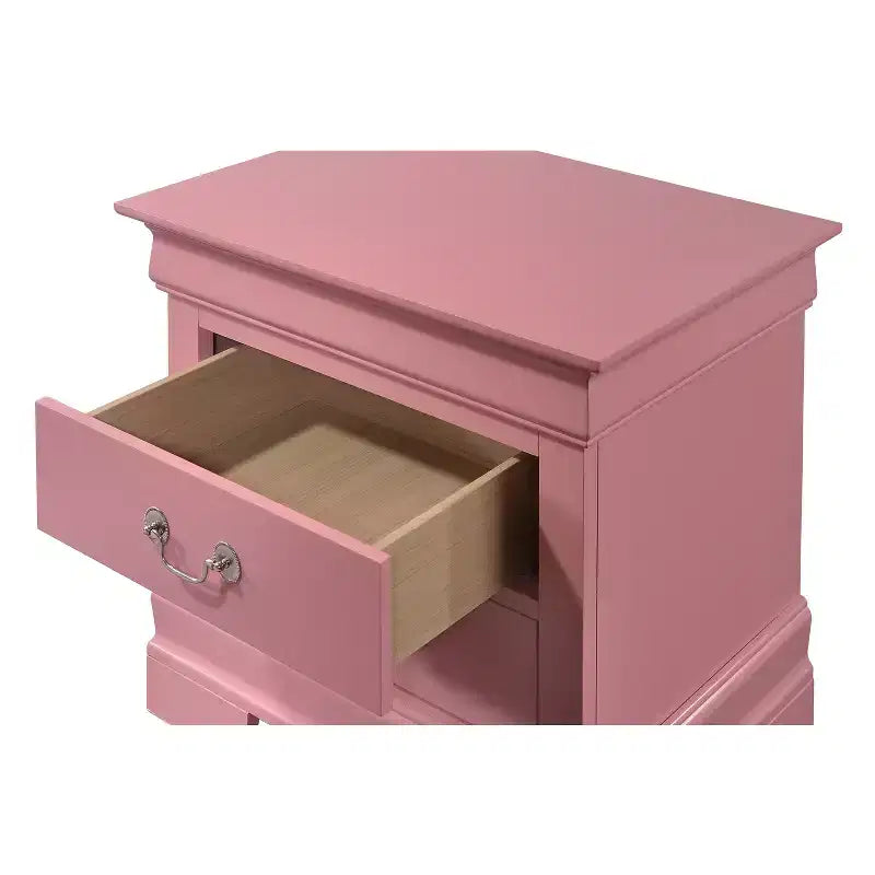 Table de Chevet Rectangulaire en Bois pour Salon et Chambre à Coucher