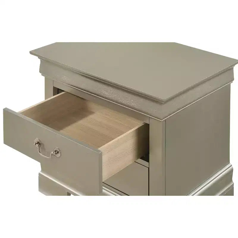 Table de Chevet Rectangulaire en Bois pour Salon et Chambre à Coucher