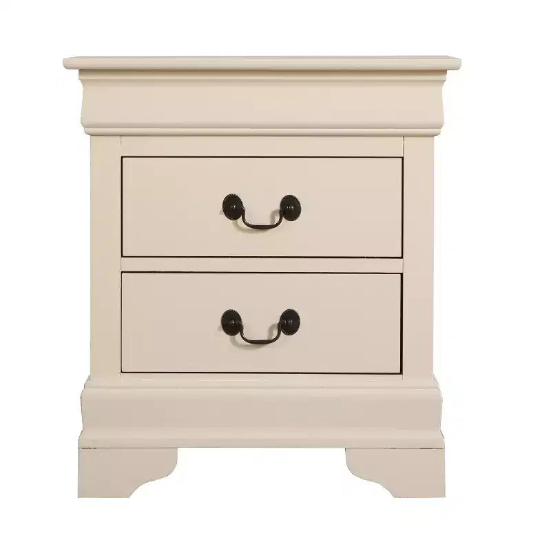 Table de Chevet Rectangulaire en Bois pour Salon et Chambre à Coucher