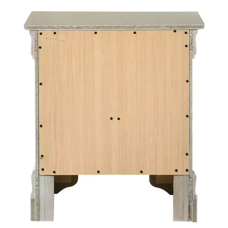 Table de Chevet Rectangulaire en Bois pour Salon et Chambre à Coucher