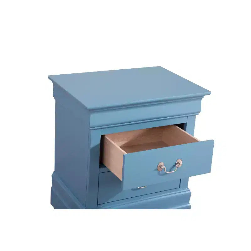 Table de Chevet Rectangulaire en Bois pour Salon et Chambre à Coucher