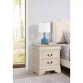 Table de Chevet Rectangulaire en Bois pour Salon et Chambre à Coucher