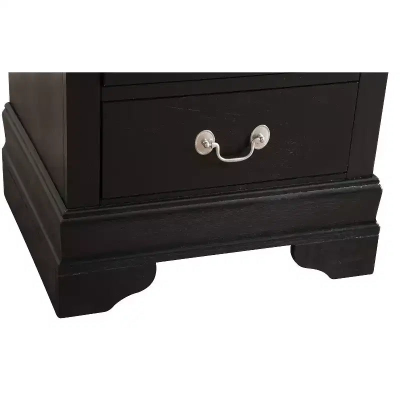 Table de Chevet Rectangulaire en Bois pour Salon et Chambre à Coucher