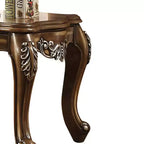 Table d'appoint en chêne antique – Table d'appoint rustique en bois pour salon et entrée