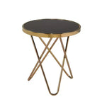 Brassex Xavier Accent Table Rose Gold