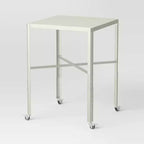 Adjustable Bistro Dorm Table Off-White - Room Essentials