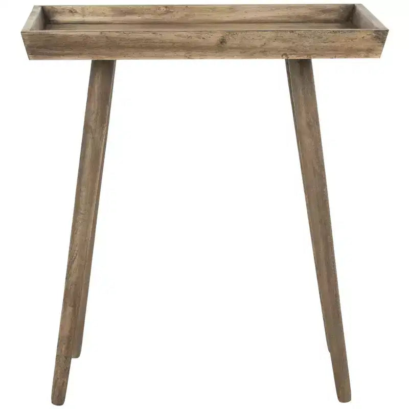 Table d'appoint avec plateau amovible – Table de chevet ou de canapé pour salon et chambre à coucher