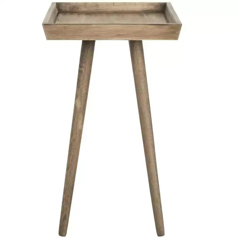 Table d'appoint avec plateau amovible – Table de chevet ou de canapé pour salon et chambre à coucher