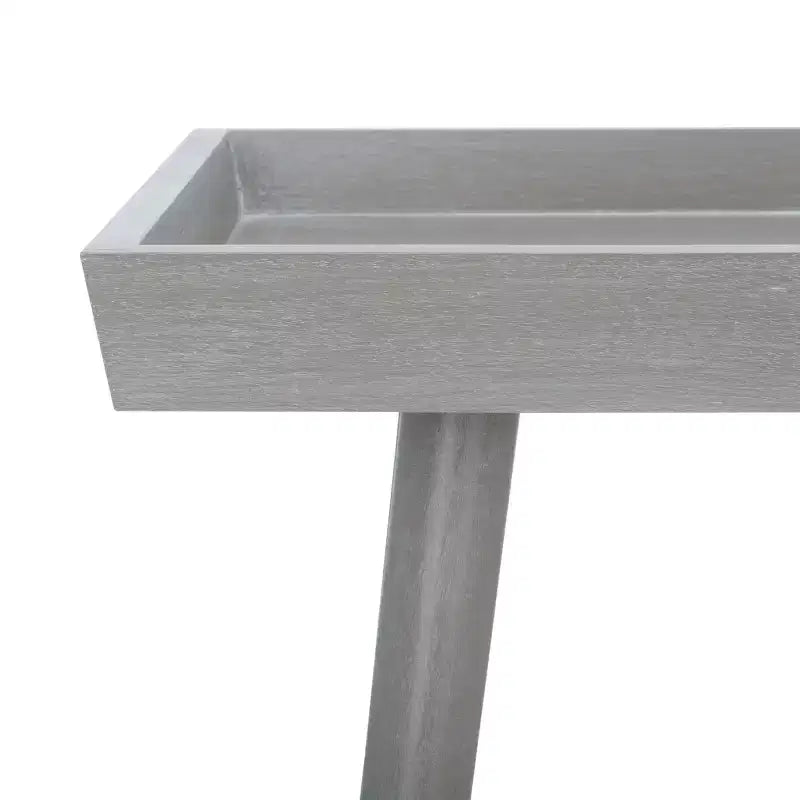 Table d'appoint avec plateau amovible – Table de chevet ou de canapé pour salon et chambre à coucher