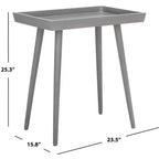 Table d'appoint avec plateau amovible – Table de chevet ou de canapé pour salon et chambre à coucher