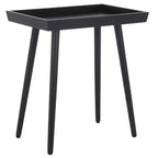 Table d'appoint avec plateau amovible – Table de chevet ou de canapé pour salon et chambre à coucher